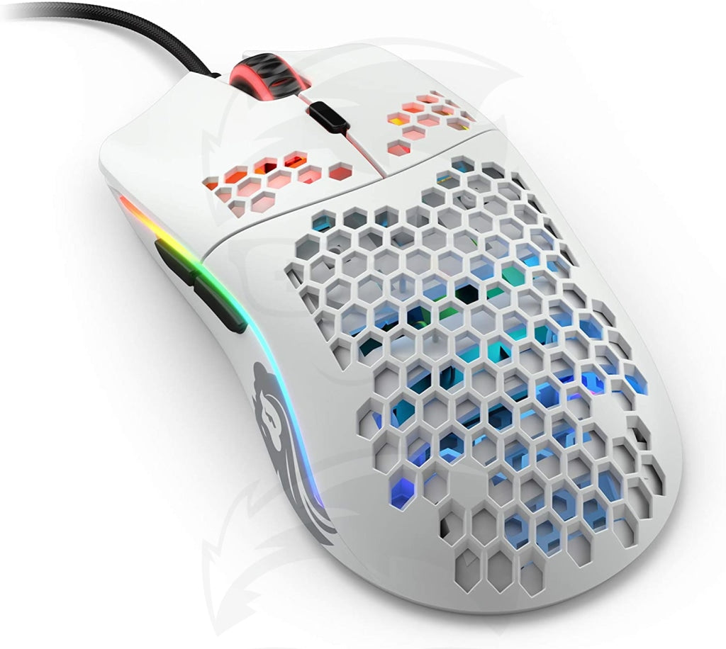 Glorious Model O USB RGB Odin Gaming Mouse - Matte White Glorious Model O USB RGB Odin Gaming Mouse - Matte White